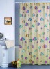 Polyester pongee shower curtain