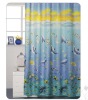 Polyester pongee shower curtain