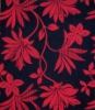 Polyester printed flocking fabric