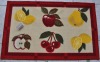 Polyester printed kitchen mat