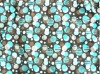 Polyester printed spot polar fleece fabric