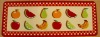 Polyester printed washable kitchen runner mat