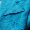 Polyester rayon burn out single jersey fabric