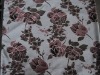 Polyester single side jacquard with print