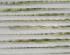 Polyester slub yarn