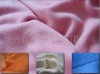 Polyester solid dyed polar fleece with anti-pilling fabric