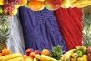 Polyester spandex knitting fabric