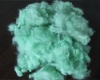 Polyester staple fiber (green, no silicon)