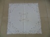Polyester table cover embroidery tablecloth