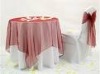 Polyester tablecloth, hotel table linen, napkin