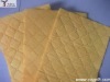 Polyester thermal and sound insulation board for construction