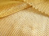 Polyester warp-knitted tricot mesh fabric for lining