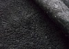 Polyester weft-knitted terry brushed sherpa fleece fabric
