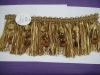 Polyester yarns & pomon tassel fringe, tassel lace