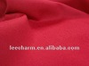 Ponceau Red Brushed Pongee Fabric for Artificial Flower Material