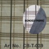 Pongee fabric with blended