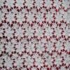 Popular 100% cotton water soluble embroidered fabric