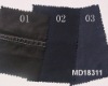 Popular and hot sell PU washed carbon fabric for jacket