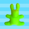Popular new design rabbit shape microbeads toys