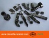 Precision black zirconia ceramic part for machinery