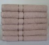 Premium Large Bath Towels 30 X 60 in BEIGE / LIGHT BROWN