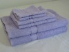 Premium Large Bath Towels Set in LILAC / LIGHT PURPLE