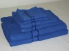 Premium Large Bath Towels Set in ROYAL BLUE