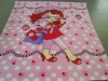 Pretty Girl Pink Coral Fleece Blanket