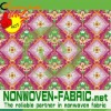 Pretty flower printed nonwoven Fabric