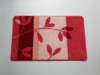 Print Microfiber polyester bath rug