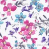 Print stretch silk satin fabric