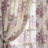 Printed 100% Polyester Imitation Linen Curtain,Linen like Fabric