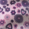 Printed Coral Fleece sheet