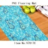 Printed Design PVC Floor cover,Floor Area rugs