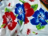 Printed Flower Design Home Textile Fabric