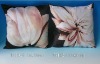 Printed Satin Flower Pillowcases