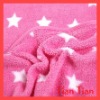 Printed Star Coral Fleece Blanket