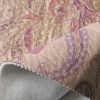 Printed Suede Fabric with bonding / Suede fabric /Sofa fabric