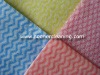 Printed Wave-line Spunlace Nonwoven Fabric