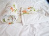 Printed White Summer Silk Stitching Quilt/Bedding