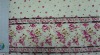 Printed and Embroidered Lace Fabric