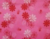 Printed cotton satin