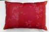 Printed down and duck feather pillow