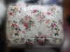 Printed fabric feather bed