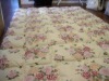 Printed fabric feather bed