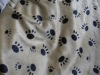 Printed knitted fabric