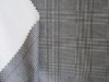 Printed knitted fabric brushed