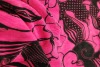 Printed knitting crinkle fabric for skirt and garments