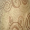 Printed micro suede sofa fabric