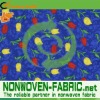 Printed non-woven fabric